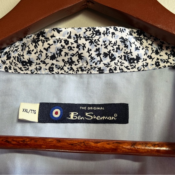 Ben Sherman  Patterned Button-Up Shirt - Picture 2 of 5